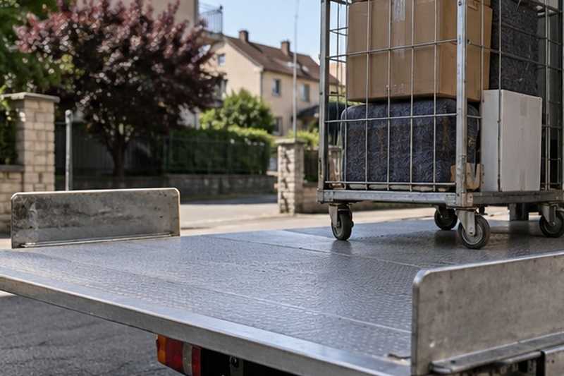 Butées relevées sur le hayon