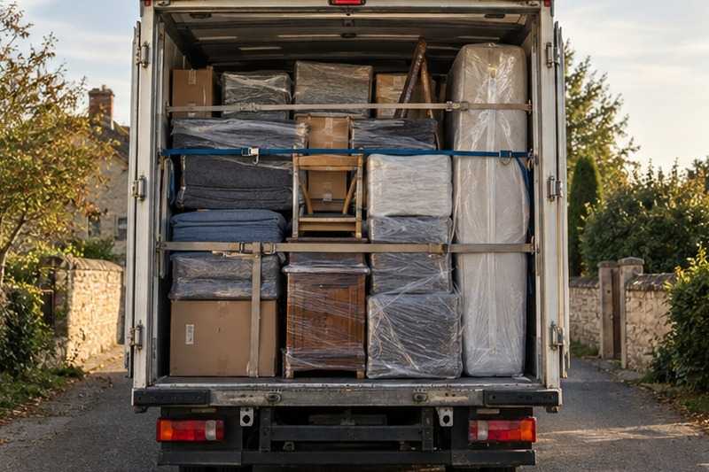 Chargement complet vu de l’arrière, Chauconin-Neufmontiers