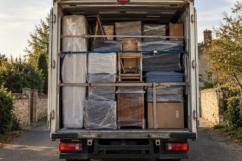 Chargement complet vu de l’arrière, Faremoutiers
