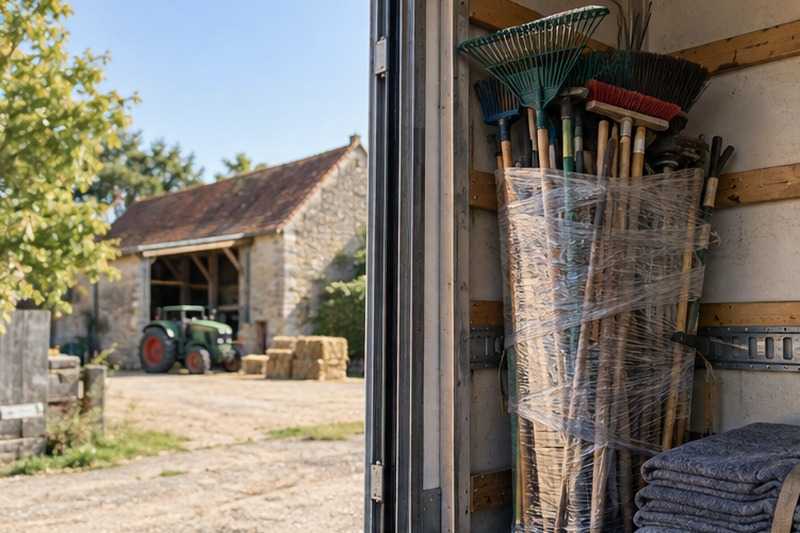 Fagot d’outils calé, Le Châtelet-en-Brie