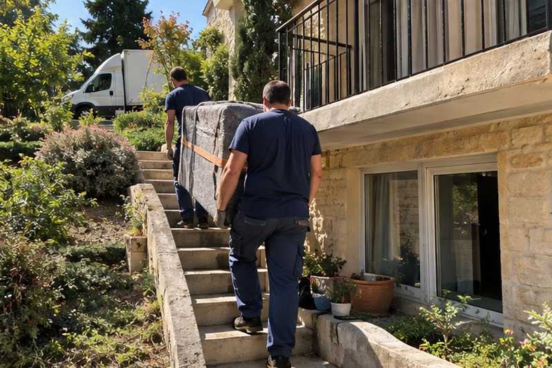 Logement en rez-de-jardin : chantier Petite Rue Saint-Louis