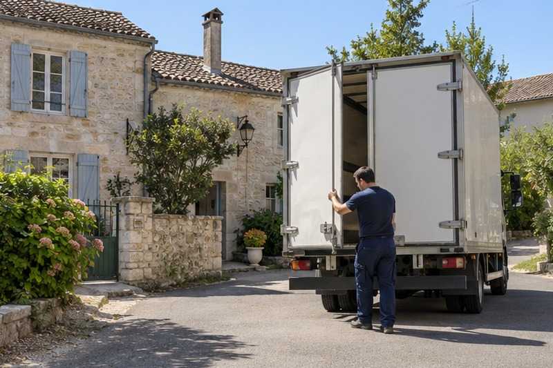Fermeture d’une porte arrière, Longperrier