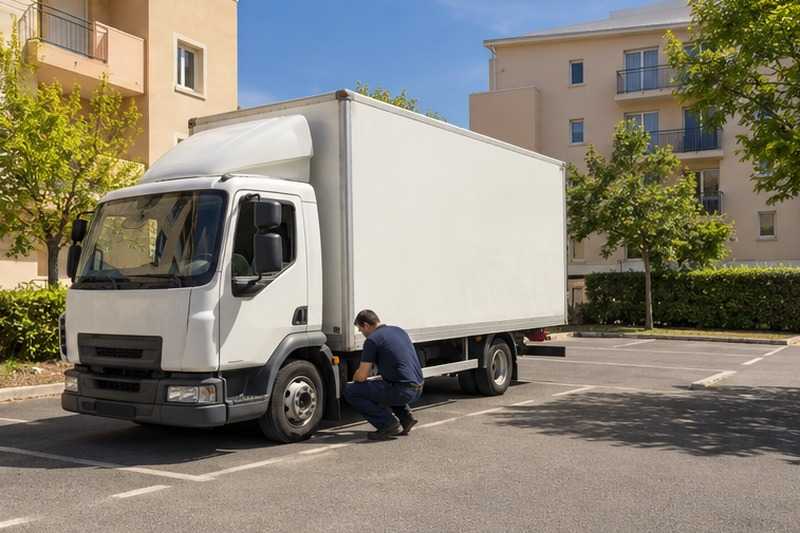 Tour du camion avant départ, Montry