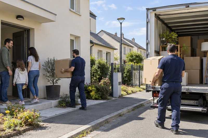 Entrée dans la nouvelle maison, Nanteuil-lès-Meaux
