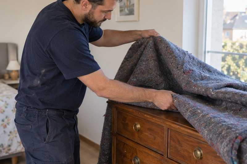 Commode déballée à sa place, Othis