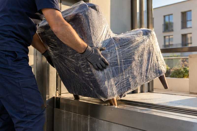 Fauteuil basculé pour la cabine : chantier Rue de l’Acacia