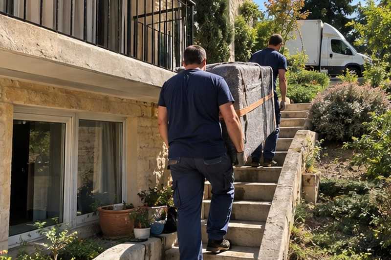 Logement en rez-de-jardin : chantier Rue Chartier