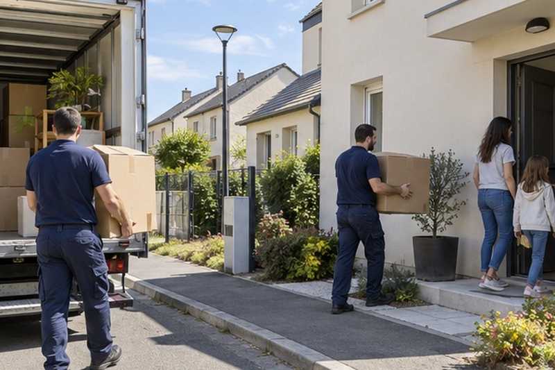 Entrée dans la nouvelle maison, Quincy-Voisins