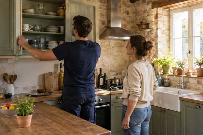 Tour des placards avec la cliente, Réau