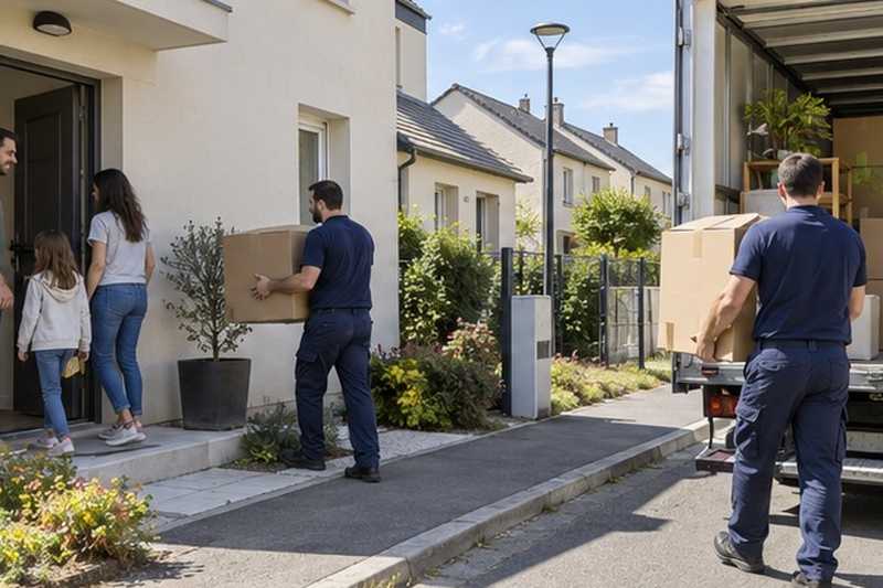 Entrée dans la nouvelle maison, Saint-Pierre-lès-Nemours