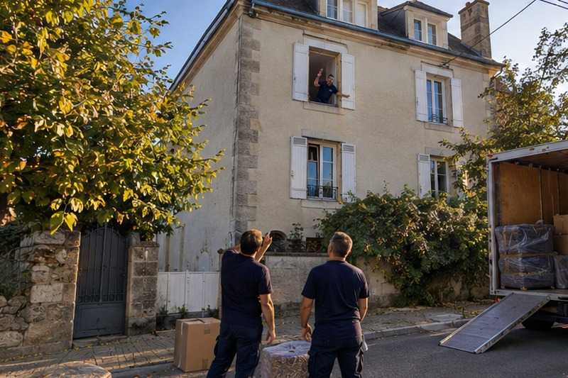 Maison de ville sur trois niveaux : chantier Rue de l’École