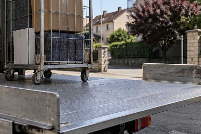 Butées relevées sur le hayon