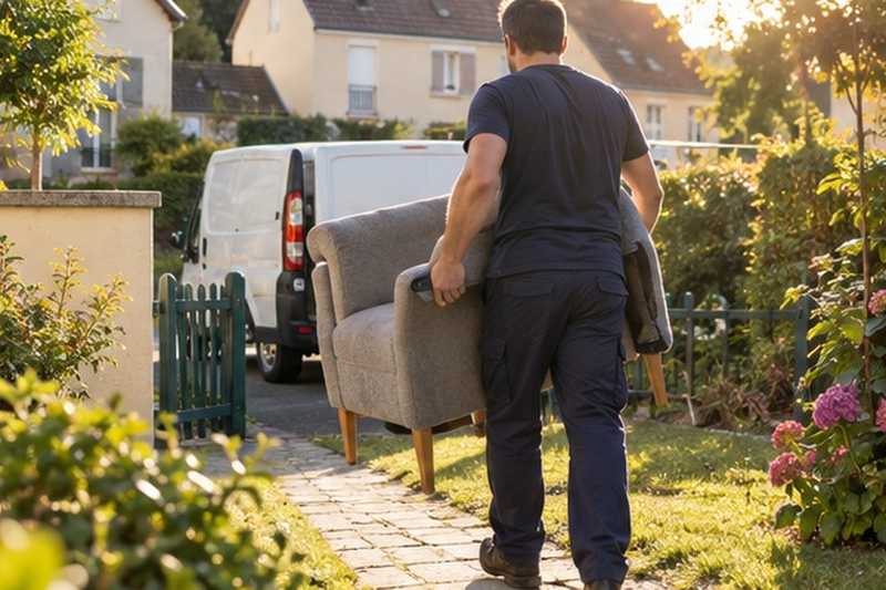 Fauteuil seul vers le petit utilitaire