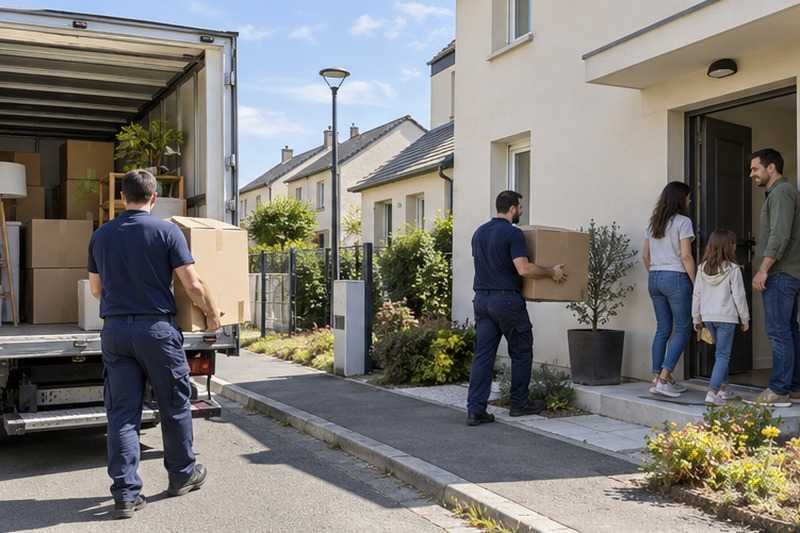 Entrée dans la nouvelle maison, Thorigny-sur-Marne