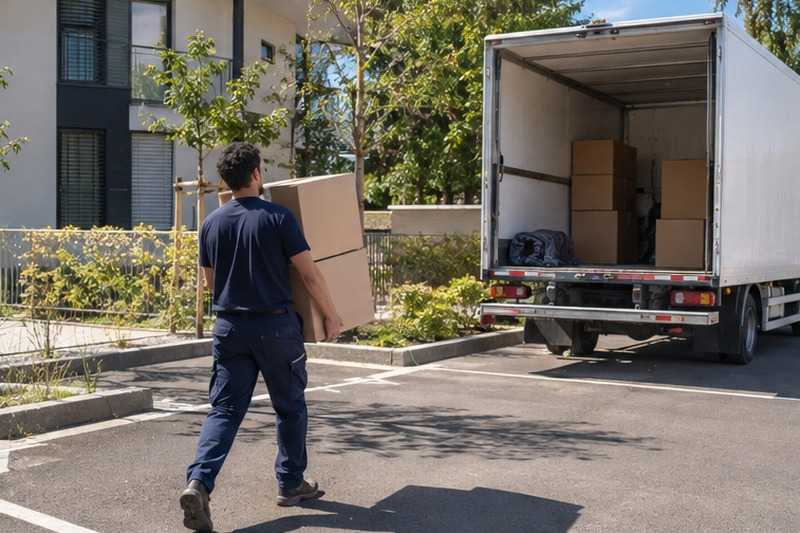 Chargement mené au pas rapide