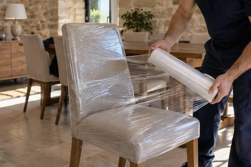 Assise de chaise filmée