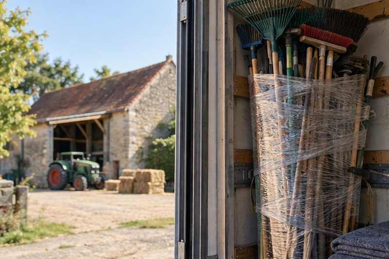 Fagot d’outils calé