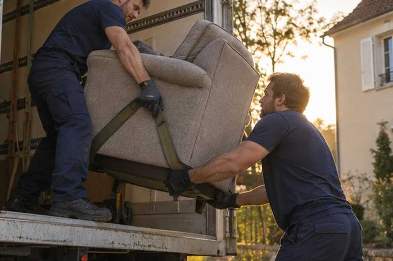 Fauteuil hissé à la sangle
