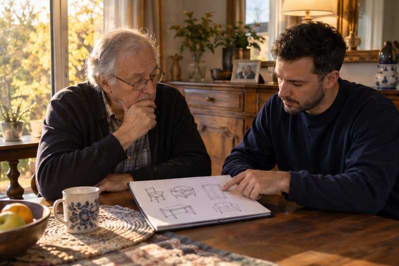 Liste des meubles à garder