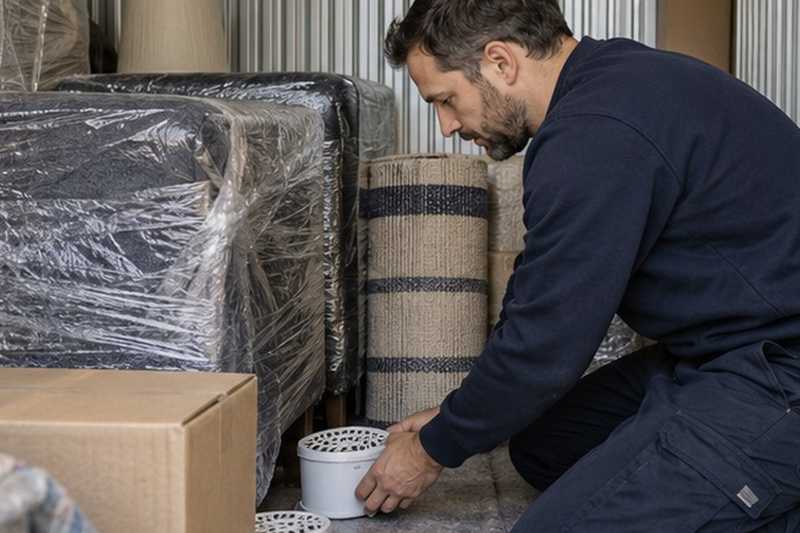 Absorbeurs d’humidité entre les meubles
