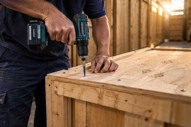 Fermeture d’un caisson de stockage : chantier Avenue Alexandre Dumas