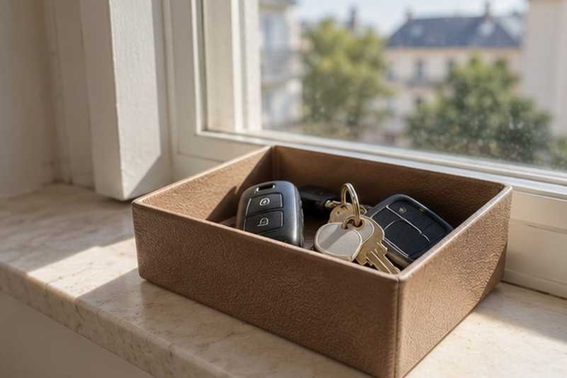 Clés et télécommandes mises à part