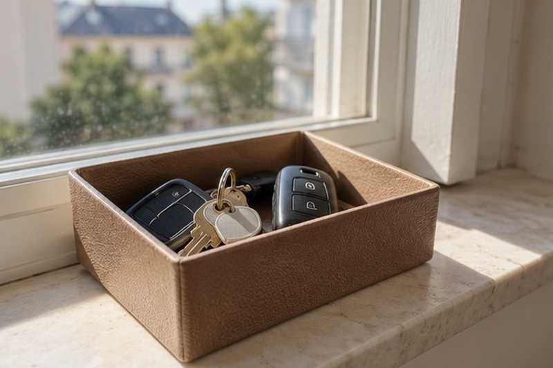 Clés et télécommandes mises à part