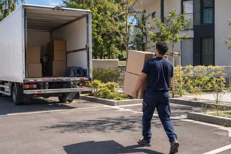 Chargement mené au pas rapide