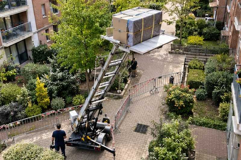Cheminement des piétons préservé