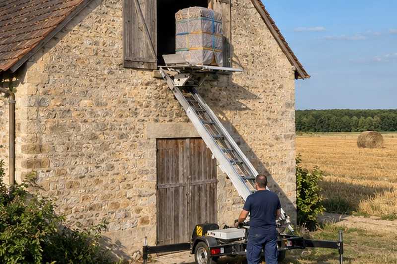 Trappe de grenier de ferme