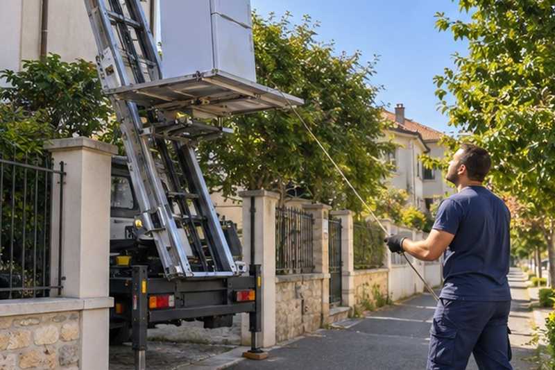 Guidage du plateau à la corde, Ozoir-la-Ferrière