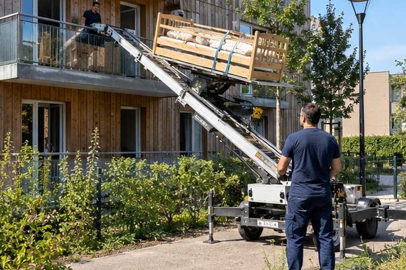 Lit superposé descendu par l’extérieur