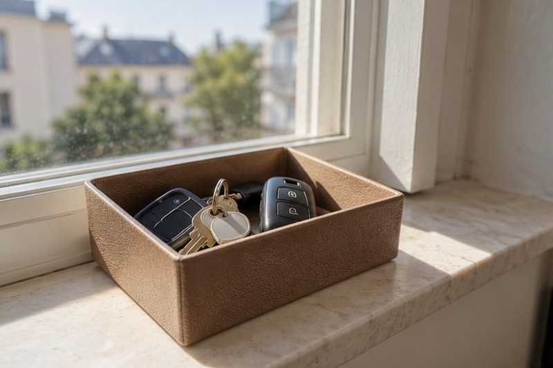 Clés et télécommandes mises à part